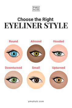 Lower Lid Eyeliner, Permanent Eyeliner Styles, Gel Eyeliner Tutorial, Everyday Eyeliner, Eyeliner Style, Different Eyeliner Styles, Pmu Artist