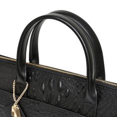 The Black Apollo 2 Faux Crocodile Skin Laptop Bags Collection. Designed in the USA and handcrafted with cruelty-free vegan leather. This Classic luxury laptop bag is stylish, functional, and made with high-quality details. Detroit Hour recommends Tote&Carry laptop cases and messenger bags. Luxury Shoulder Laptop Bag With Top Carry Handle, Luxury Laptop Bag With Shoulder Strap, Luxury Satchel Laptop Bag With Top Carry Handle, Luxury Black Laptop Bag, Luxury Crocodile Pattern Satchel For Everyday Use, Rectangular Crocodile Pattern Shoulder Bag For Work, Luxury Laptop Bag With Detachable Strap Satchel, Black Crocodile Pattern Shoulder Bag For Work, Designer Crocodile Pattern Satchel For Everyday Use