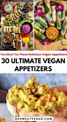 the ultimate vegan appetizers are here