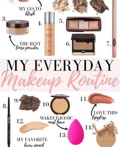 Easy Mom Makeup Routine, Urban Decay Lip Gloss, Tages Make-up, Celebrity House, My Everyday Makeup, Becca Highlighter, Beauty Blender How To Use, 5 Minute Makeup, Outfit Office