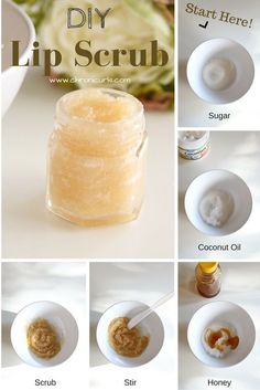 These DIY Lip Scrub Recipes are all you need for the softest, sexiest lips ever. We've got the best homemade lip scrubs that are easy and cheap. All you need is sugar, coconut oil, and a spoon… Coconut Oil Scrub, Matte Make Up, Diy Lip Scrub, Lip Scrub Recipe, Lip Scrub Homemade, Lip Scrub Diy, Batons Matte, Lip Scrubs, Sugar Lip Scrub