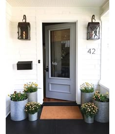 the instagram page on instagram shows an image of a woman's front door