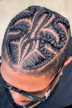 Cornrows And Twists, Hairstyle Cornrows, Man Braid, Cornrows Hair, Long Cornrows, Braids For Men, Cornrow Designs, Braided Man Bun