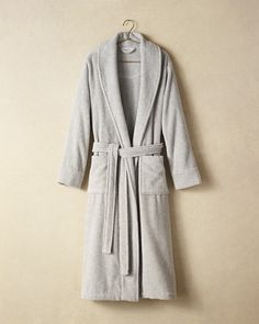 We have a thing for comfort. And is there anything more comforting than a plush, cozy robe? Wrap yourself in perfect luxury with this sumptuous essential made from premium Turkish cotton. Details + Design: Shawl collar. Full wrap with detachable tie at waist. Mid-calf length. Long sleeves. Patch pockets. Material: 100% CottonCare: Machine Wash; Tumble Dry On LowImported | Plush Robe Haven Well Within Plush Robe, Html Color, Shawl Collar, Fabric Collection, Modern Classic, Heavy Weight, Mid Calf, Daily Dose, Design Details