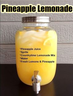 Pineapple Lemonade, Carla Hall, Christmas Punch Recipes, Pineapple Water, Christmas Punch, Shakes Drinks, Punch Recipes, Drinks Recipes