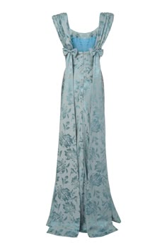 Jacquard Gown, Gown Blue, Floral Jacquard, The Cosmos, Fancy Dresses, Evening Gown, Pretty Dresses, Beautiful Outfits, Cosmos