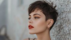 35 Pixie Haircuts That Will Completely Transform Your Look Beach Waves For Short Hair, Pixie Haircut Fine Hair, Textured Pixie, Warm Brunette, Pixie Crop, Hairstyles 2024, Curly Haircuts, Short Hair Pixie Cuts, Short Curly Haircuts