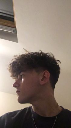 Fade Messy Hair Men, Messy Fringe With Taper, Messy Fringe Haircut Men Curly, Mens Messy Fringe Hairstyles, Crop Flow Haircut, Perm Taper Fade, Low Fade Messy Fringe, Fluffy Fringe Haircut Men, Short Messy Fringe Haircut Men