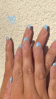 https://www.boredpanda.com/coworker-late-nails-done-coin-rolls-petty-revenge/?utm_source=pinterest27&utm_medium=link&utm_campaign=direct Light Blue Nail Designs 2024, Light Blue Nail Inspo Acrylic, French Blue Nails, Beach Nails Aesthetic, Beach Inspired Nails, Trendy Beach Nails, Cute Beach Nails, Light Blue Nail Ideas, Nails Inspo Short