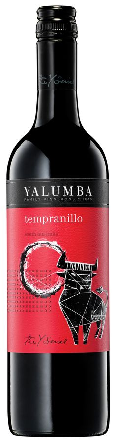 a bottle of yasumba tempranillo red wine