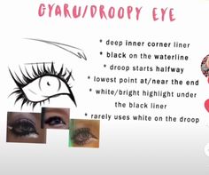 Gyaru Makeup Drawing, Gyaru Eyes Drawing, Gyaru Username Ideas, Gyaru For Beginners, Easy Gyaru Makeup, How To Draw Gyaru Eyes, Gyaru Eyes, Gyaru Usernames, Gyaru Styles List