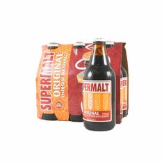 Six-Pack Supermalt Bottles Malt Drink, Afro Caribbean, Grocery Foods, Cooking Supplies, Sous Chef, B Vitamins, Pantothenic Acid, Six Pack, Food Trends