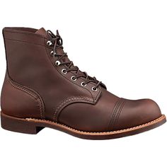 We always lace up the Wide Iron Ranger Boot with confidence, knowing we're carrying on a tradition of classic style and unmatched durability dating back to the 1930's. This Iron Ranger Boot is made with a wider design to ensure you get the perfect fit if a roomier boot is needed. Iron Ranger Boots, Ranger Boot, Iron Ranger, Everyday Boots, Mens Boots Casual, Red Wing, Wide Boots, Red Wings, Dr. Martens Boots