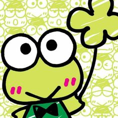 a frog with a green shirt and bow tie holding a flower in one hand while wearing a tuxedo on the other