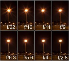 the different types of street lights are shown in multiple pictures, each with their corresponding numbers