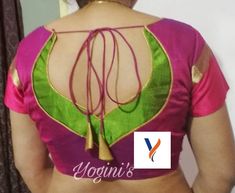 Blouse Back Neck Designs Pattern Simple, Blouse Back Neck Designs Pattern, Langa Blouse, Maheshwari Saree, Brocade Blouse Designs, Simple Blouses