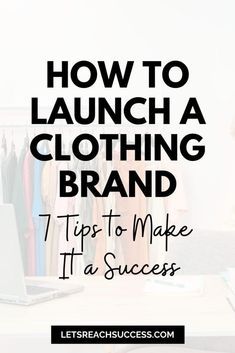 Clothing Brand Planning, How To Start Own Clothing Brand, How To Start Your Fashion Brand, Cloth Business Ideas, Create A Clothing Brand, How To Start An Apparel Business, How To Start Your Clothing Brand, Clothing Brand Strategy, Launch Clothing Brand