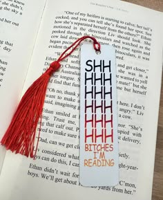 SHHHH Bitches I'm Reading Bookmark Funny Bookmark Bookporn - Etsy Bookmark Ideas With Quotes, Funny Bookmark Quotes, Bookmark Quotes Funny, Booktok Bookmarks, Funny Bookmarks, Bookish Bookmarks, Cool Bookmarks, Bookmarks Quotes, Homemade Bookmarks