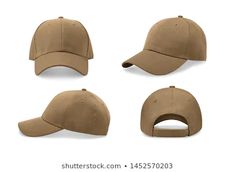 Brown Baseball Cap, Design Branding, Product Design, Caps Hats, Mockup