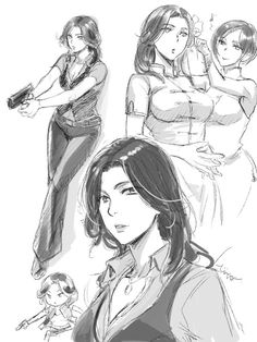 Helena Harper Fanart, Helena Resident Evil, Helena Harper, Danganronpa Ibuki, Resident Evil Franchise, Jojos Bizarre Adventure Jotaro, Failed Attempt, Resident Evil Girl