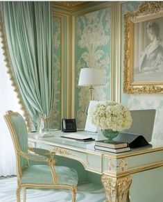 Green And Gold, Mint Green, Mint, Room Decor, Green, Gold