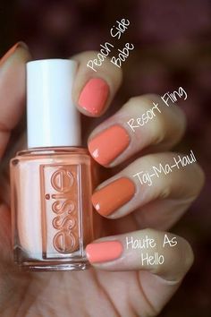 Orange Nail, Nagel Tips, Manicure Gel, Resort 2020, Nail Health