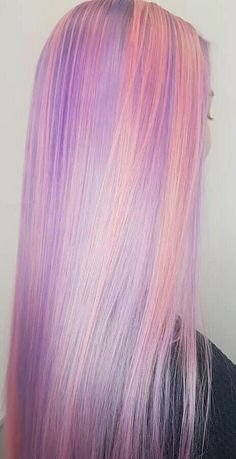 Mlp Hair, Pastel Pink Rainbow, Light Purple Hair, Dyed Hair Purple, Creative Hair Color, Cute Hair Colors, Candy Hair, Lilac Hair, Dyed Hair Inspiration