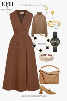 #blazerstyle #longdress #outfitideasforwomen #outfits #shoulderbag #jewelry #outfitideasforwomen #ootd #beige #accessories #coatsjacketsvests #brown Turtleneck Jewelry, Ootd Beige, Plus Size Preppy, Beige Accessories, Beige Suit, Stylish Spring Outfit, Modesty Outfits, Where To Buy Clothes, Sweet Clothes