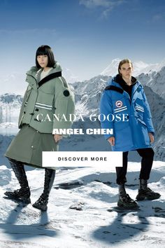 Back for a second season, Angel Chen pushes the boundaries of style and performance with a collection inspired by our iconic Snow Mantra. ​ Through a modern expression of Canada Goose performance DNA, Angel Chen delivers a lifestyle collection with bold silhouettes and styling options that can be mixed and matched seamlessly to offer custom extreme weather protection from the city to off-the-grid adventures. Luxury Duck Down Long Sleeve Outerwear, Winter Jackets Canada Goose, Canadian Goose Jacket Women, Canada Goose Mens Parka, Worst Wedding Dress, Canada Goose Junction Parka, Angel Chen, Fall Family Outfits, Pin Up Girl Vintage