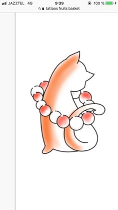 an image of a cat with balls on it's back, and the text that says