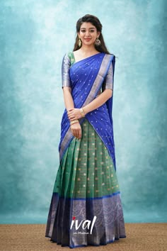 Langa Voni, Lehenga Saree Design, Cotton Saree Blouse Designs, Indian Bride Outfits