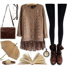 Winter Hipster, Casual Comfy Outfit, Cozy Sweaters Outfits, Skirt Boots, Curated Closet, Nerd Fashion, Comfy Casual Outfits, Look Retro