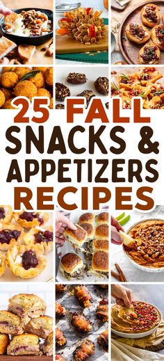 These are the best fun fall themed snacks and easy themed fall appetizers for a party! Fall appetizer recipes, fall appetizers easy, easy fall snacks to make with kids, fall bake sale snacks easy, easy autumn snacks, autumn food aesthetic, aesthetic fall, easy fall snack ideas for kids, fall snack ideas for party, fall school party snack ideas. Crockpot Snacks Appetizers Finger Foods, Fall Party Recipes Appetizers, Fall Theme Food Ideas, Best Fall Snacks, October Book Club Food, Fall Snack Board Ideas, Fall Theme Appetizers, Fall Themed Snacks For Party, Fall Theme Snacks