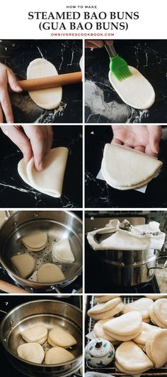 how to make steamed buns with guacamole buns step - by - step instructions