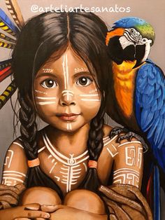 Child Portrait, Spirit World, Kids Portraits, Art Studio, Native American, Street Art, Vision Board, Mural