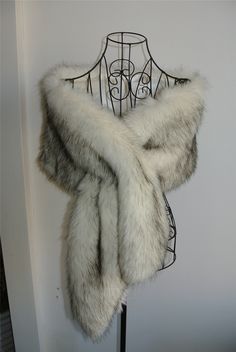 Faux fur Stole Length x width 160cm x 30cm Other color is available too. https://www.etsy.com/shop/Annapartysupply?section_id=20641399 Here is the listing for other color. https://www.etsy.com/listing/549654635/white-black-light-brown-ivory-gray-faux?ref=listings_manager_grid Regular shippment (ePacket ,Hongkong Post ,China Post ) Shipping time : 5-40days by regular shipment (ePacket ,China Post) Usually shipping to USA,CA,AU,JP,EURO 5-18days (50%) 18-28 days (48%) 28-40days (2%) So,Most of the Bridal Shawls And Wraps Fur, Shawls And Wraps Formal Fur, Wedding White Fur Shawl, Marilyn Monroe Fur Shawl, Hollywood Shawl, Fur Cape Outfit, Fluffy Shawl, Fur Wrap Wedding, Fur Clothes