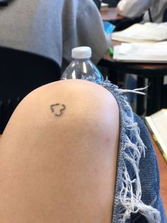 vibe cute little black stick n poke tattoo <3 heart Cute Small Stick And Poke Tattoos With Meaning, Cute Simple Stick And Poke Tattoos, Cool Stick And Poke Tattoos Easy, Mini Tats Stick And Poke, 444 Stick And Poke, Mini Stick N Poke, Simplistic Stick And Poke, Cross Stick And Poke