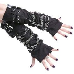 Gloves Steampunk, Emo Mode, Punk Gloves, Goth Gloves, Gothic Gloves, Steampunk Gloves, Punk Accessories, Rock Punk, Emo Outfits