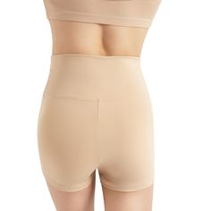 Elevate your dance game in the High Waisted Short. Made of a nylon and spandex blend that is both soft and resilient, these shorts feature an elastic-free waist that can be left as is or folded over for a low-rise look. Perfect for studio, gym, and everyday wear. Available in both adult and child sizes. High-waisted High Stretch Solid Color Shorts, Solid High-waisted High Stretch Bottoms, High-waisted High-stretch Shorts, High Stretch Nylon Bottoms With Built-in Shorts, Short Bottoms With Built-in Shorts For Pilates, Mid-thigh Length Boxer Briefs With Built-in Shorts, High Stretch Athletic Shorts With Built-in Shorts, High Stretch Solid Nylon Shorts, High Stretch Nylon Shorts In Solid Color