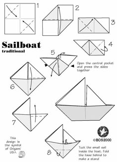 how to make an origami boat out of paper