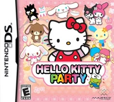 hello kitty party nintendo ds game