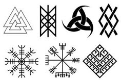 an image of different symbols that can be used to describe something or someone else's name