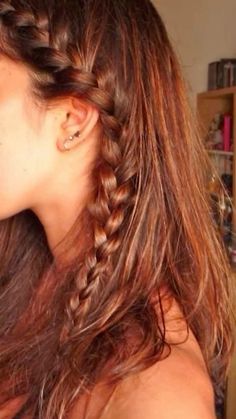 #haircare #hairstylist Side French Braids, Creative Hair, French Braid Hairstyles, Hozier, French Braid, Hairstyles For School