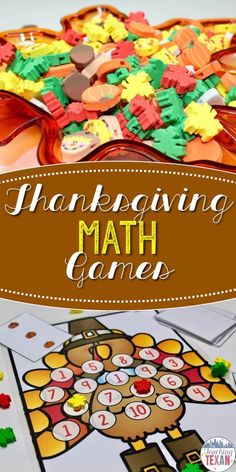 thanksgiving math games for kids to practice counting