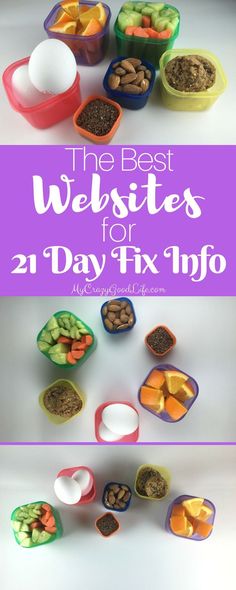 The Best Websites for 21 Day Fix Info offer the most important thing of all: support! Joining the community can help make the 21 Day Fix work wonders! 21 Day Fix Menu, Paleo For Beginners, Beachbody Recipes