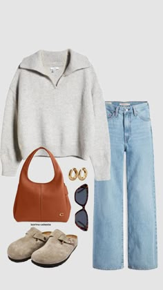 Thanksgiving Outfit Ideas For Women, Stile Blair Waldorf, Birkenstock Outfit, Clogs Outfit, Style For Fall, Thanksgiving Outfit Ideas, What To Wear Fall