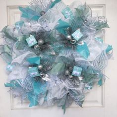 This full size 24" wreath will brighten any holiday!! It is made of weatherproof deco mesh. Also make the perfect gift. Orders placed by 12/15/2024 will arrive before Christmas. Holiday Wreath, Door Wreath Hanger, Holiday Wreaths, Wreath Sign, Deco Mesh, Wedding Basket, Door Hangers, Door Wreaths, Before Christmas