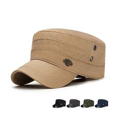 Season:Spring   Fall,Summer; Gender:Men's; Quantity:1pcs; Style:Beach,Travel; Hats Category:Cadet Hat,Military Cap,Flat Cap; Occasion:Vacation,Outdoor; Material:Cotton; Function:Adjustable; Pattern:Plain; Front page:FF; Package Dimensions:20.00020.0009.000; Listing Date:07/25/2023 Summer Brown Baseball Cap For Outdoor Activities, Khaki Flat Cap For Outdoor Activities, Casual Khaki Baseball Cap With Short Brim, Khaki Baseball Cap For Outdoor Summer Activities, Khaki Baseball Cap For Outdoor Summer Events, Khaki Baseball Cap For Summer Outdoors, Khaki Baseball Cap With Short Brim For Outdoor, Casual Khaki Baseball Cap For Outdoor, Summer Flat Cap For Outdoor