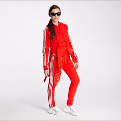 Like New Adidas X Olivia Oblanc X Ji Won Choi Superstar Set ** Adidas No Longer Carries This Item And Good Luck Finding It ** Track Pants Color: Red | Size: Medium Crossbody Pack Track Jacket Color: Red | Size: Medium Note: 10 Out Of 10 Condition, Worn 1x #Jiwonchoi #Adidas #Adidasxoliviaoblanc #Teackpants #Streetwear Adidas X, Red Adidas, Adidas Pants, Pants Color, Track Jacket, Womens Sweatpants, Track Jackets, Adidas Women, Track Pants