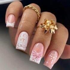 Marie Nails, Christmas Nail Art Ideas, Unghie Nail Art, Hard Nails, Pumpkin Nails, Winter Nails Acrylic, Colored Acrylic Nails, Girly Acrylic Nails, Short Square Acrylic Nails